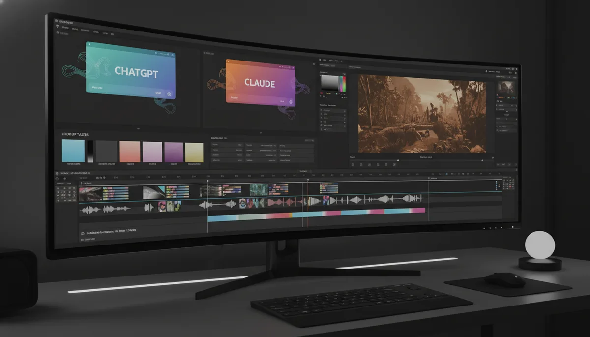 The Free AI Video Stack: Replace $200/Month of Editing Tools With ChatGPT and Claude