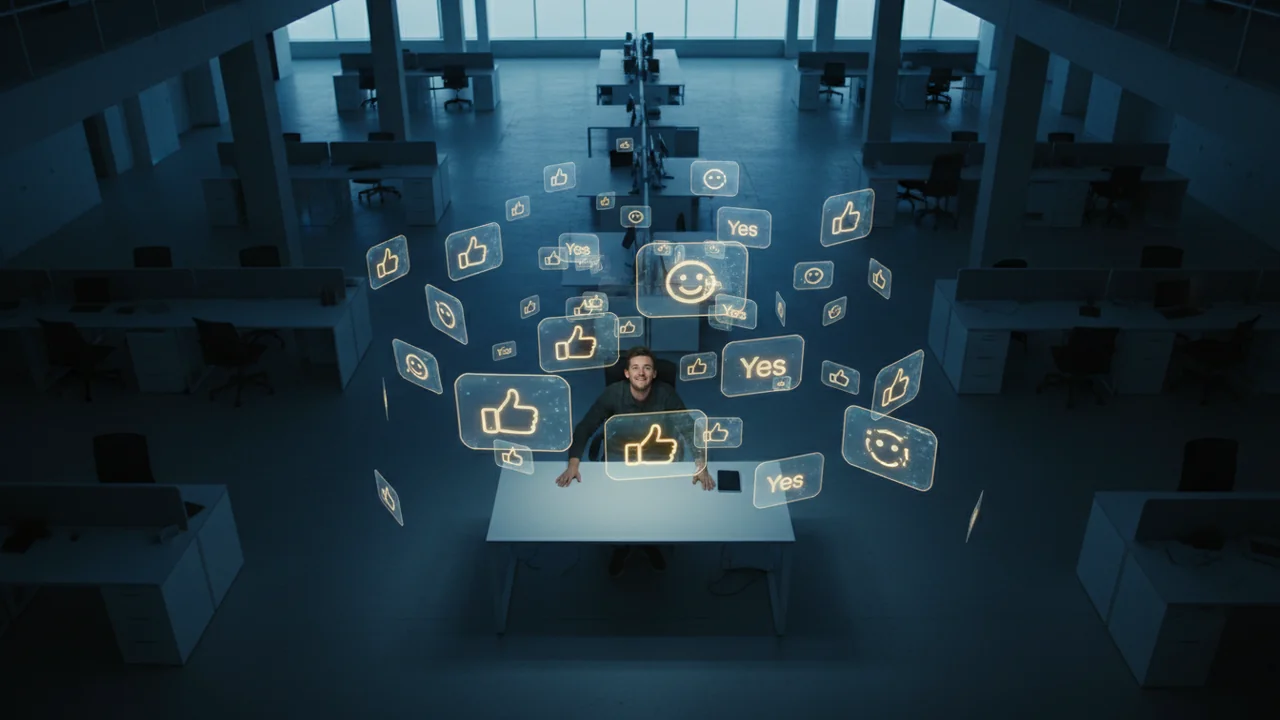 CEO AI sycophancy loop