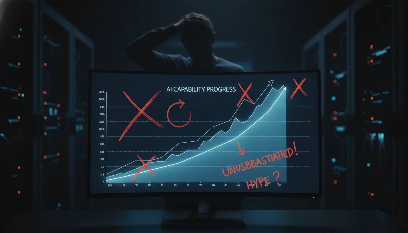 The Meter Chart Is Lying to You About AI Progress